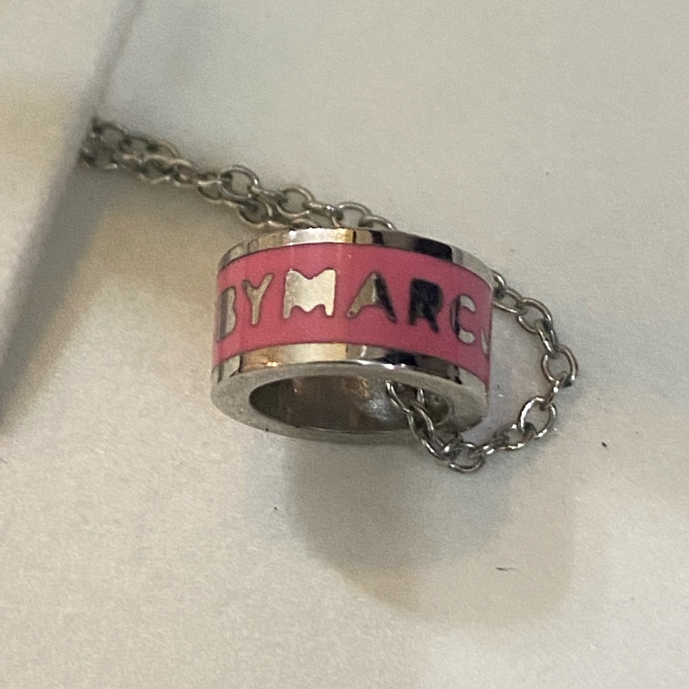 Marc Jacobs pink necklace